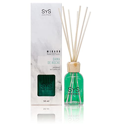 Diffuseur Mikado Dame de Nuit - Longue durée - 50 ML - SYS Aromas