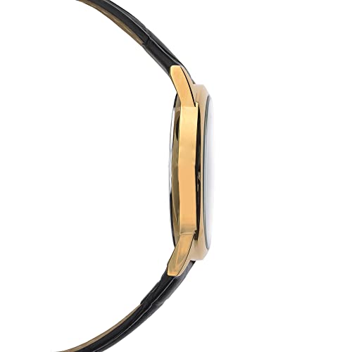 Sekonda Men's Classic 37mm Quartz Watch with Date Window and Leather Strap