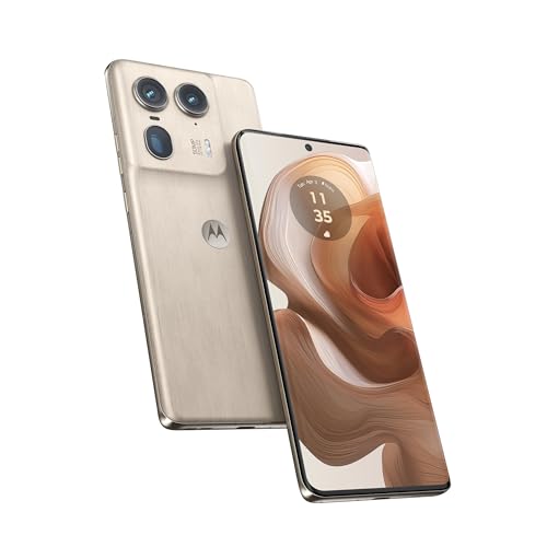 MOTOROLA Edge 50 Ultra 5G, 16GB+16GB RAM, 1TB GB ROM, Snapdragon 8s Gen 3, 6.7" 144 Hz pOLED Display, TurboPower 125W, Android 14, Nordic Wood
