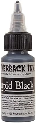 Silverback Ink Stupid Black Tattoo Ink 30ml