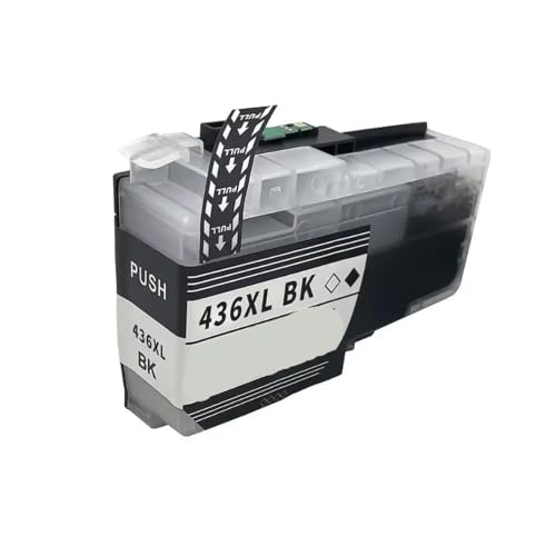Cartouche LC436XL compatible Brother MFC-J6555DW encre colorant noire puce