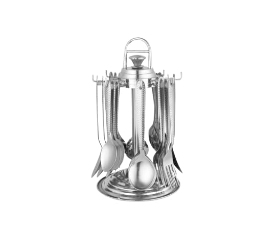 AKG Julie Stainless Steel Mirror Polished Cutlery Set of 25pcs II
