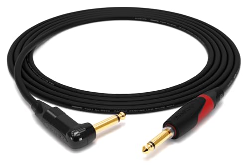 Mogami 2524 câble instrument sans bruit grâce au Neutrik Silent Switch