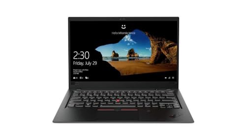 Image of Lenovo ThinkPad X1 Carbon 6th Gen 14 inch FHD IPS Laptop i5-8250U 8GB 256GB Win10 Pro (Black)