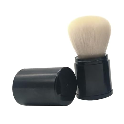 FOYTOKI Pincel De Pó Maquiagem Fofa Pó Bronzeador Pincel De Maquiagem Inventar Pincel De Base Em Pó Maquiagem Rosa Pincel De Base De Viagem Maquiagem Base Telescópico Escova Cosmética