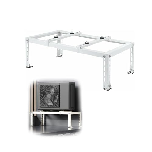 Mini Split AC Stojak na pompę ciepła z podstawą amortyzującą wstrząsy dla stabilnej instalacji jednostki zewnętrznej