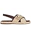 KARL LAGERFELD Paris Women's Shoes Women's Sandals, Natural, 8