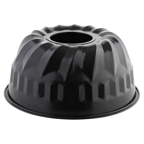 axentia Bundform schwarz, antihaftbeschichtete Kuchenform, Backform aus Carbonstahl Ø 22 cm