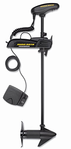 Minn Kota 1358790 PowerDrive Freshwater Electric-steer Bow-Mount Trolling Motor with Digital Maximizer, 45 lbs Thrust, 48" Shaft