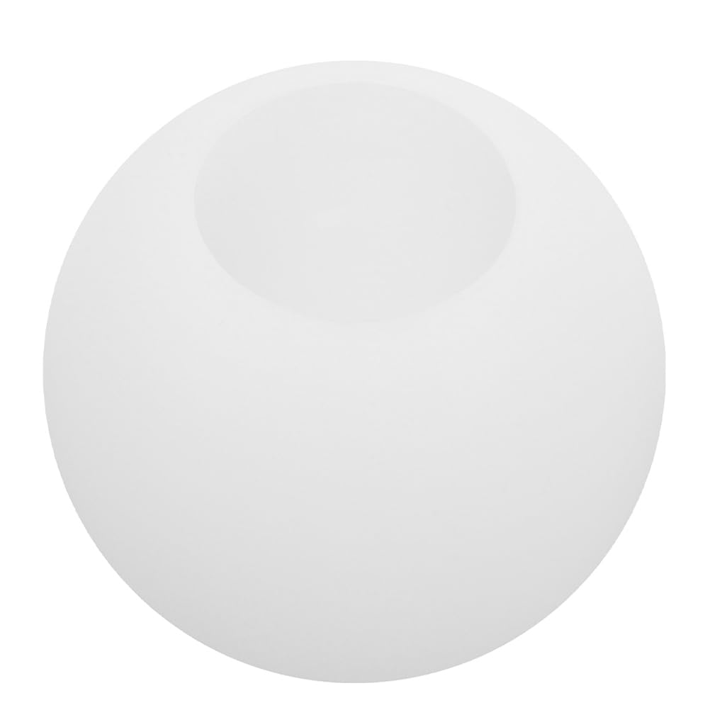 Milk White Glass Globe Light Shade Replacement for Pendant Fixtures — image 1