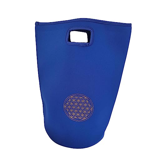 DeeRace 高耐久クリスタルシンギングボウルキャリーケースバッグ、耐久性のあるハンドルアクセサリー付きクリスタルシンギングボウルバッグ旅行用キャリーケースバッグアウトドアギフト用, 9インチ