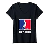 Spielst du gerne Tipp-Kick? Dann ist dieses tolle Kickern Design in Blau rot weiß genau, das richtige für dich, trage es, beim Spielen gegen andere oder im Verein. Zeige, deine Begeisterung zum Fußball Tipp kick mit diesem tollen Design.