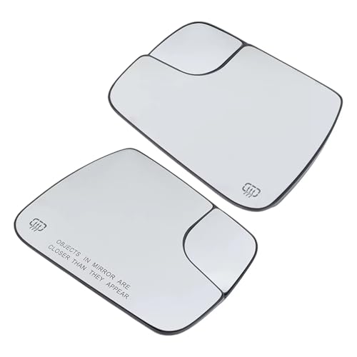 Verre rétroviseur avec lentille latérale chauffant pour rétroviseur Ram 1500
