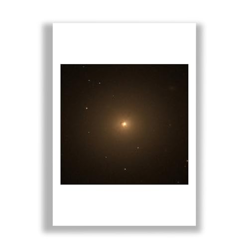Télescope Hubble NGC 404 impression d'art mate moyen format Spiffing Prints