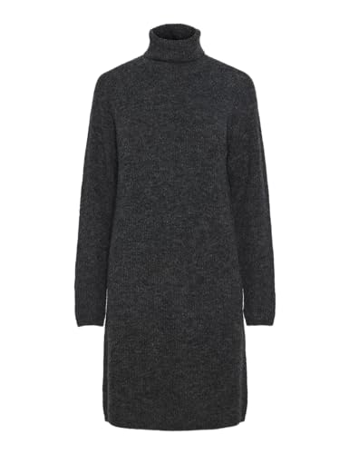 PIECES Pcellen Ls High Neck Knit Dress Noos Bc