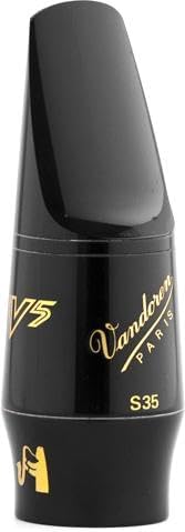 Side view of Vandoren SM403 S35 V5 Series Soprano Saxophone Mouthpiece