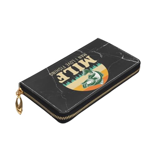 Milf Man I Love Fishing Wallet Card Bag4