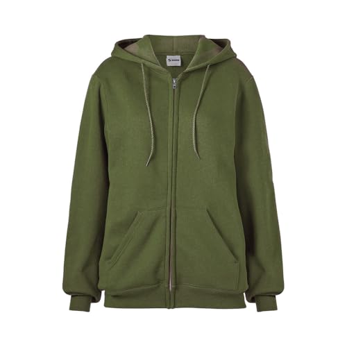 Sweat à capuche zippé en polaire homme confortable pour le week-end