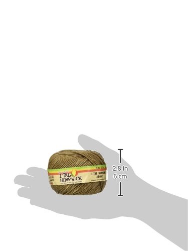 I-Tal Hemp Wick ~ Spool ~ Made Of Organic Hemp & Bees Wax ~ 250' Of Wick #TOP1