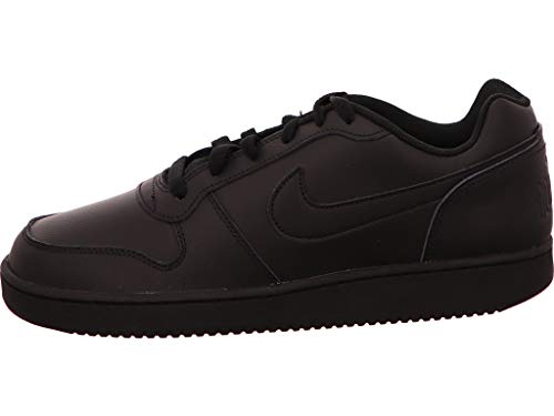 NIKE Men's Nike Ebernon Low Athletic Shoe, black/black, 8 Regular US3