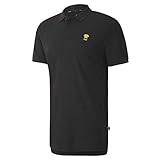 old borussia dortmund football shirts Normale Passform PUMA Herren BVB FtblFeat Game Polo Poloshirt, Black, L