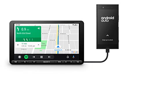 Sony Xav-Ax8100 9-Inch Floating Multi Media Receiver With Apple Carplay/Android Auto And Hdmi Video Input #TOP4