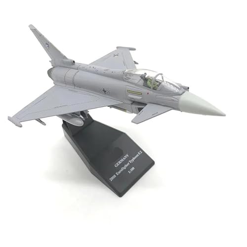 Kit de construccion EF2000 Typhoon 1:100 modelo de simulacion estatica para coleccionismo militar 4