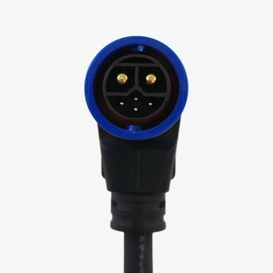 Image of TVS iQube Charger Fast Charging 58.4V 10A | Chagori 2+4 Pin Connector | 06+10 Months Warranty | Japanese in-Built Technology