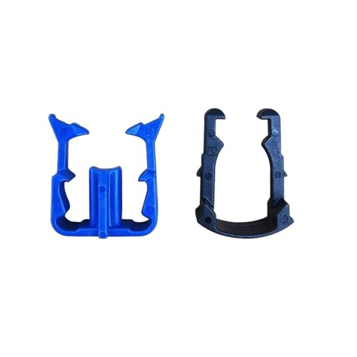 9.49mm Black Blue Plastic External Fuel Line Hose Retainer Clip Fit For Jeep Wrangler Compass 1 Set