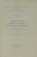 Commentaire D'Iso'dad de Merv Sur L'Ancien Testament, II. Exode-Deuteronome 9042902108 Book Cover