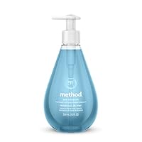 Method Gel Hand Wash, Sea Minerals Fragranced Hand Soap, Reusable & Recyclable Bottle, 354 ml