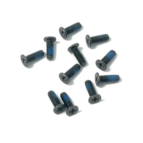 Tornillos negros de repuesto para arreglar la carcasa de tu portátil HP Stream 11