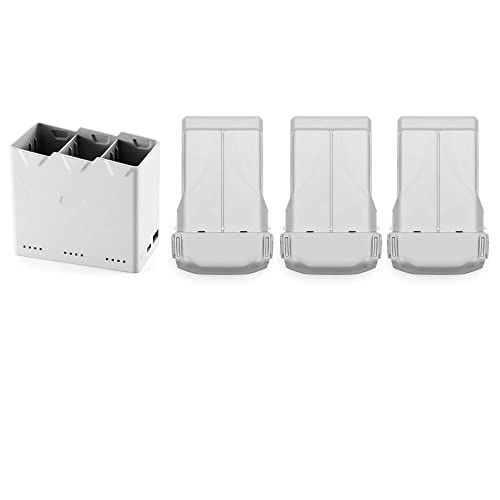 ZWDOZMD Piezas para Drones For dji Mini 3 Pro Intelligent Flight Battery Plus MAX 47 min o 34 min for dji Mini 3 Pro RC Accesorios Centro de Carga bidireccional(1 hub 3 Battery)