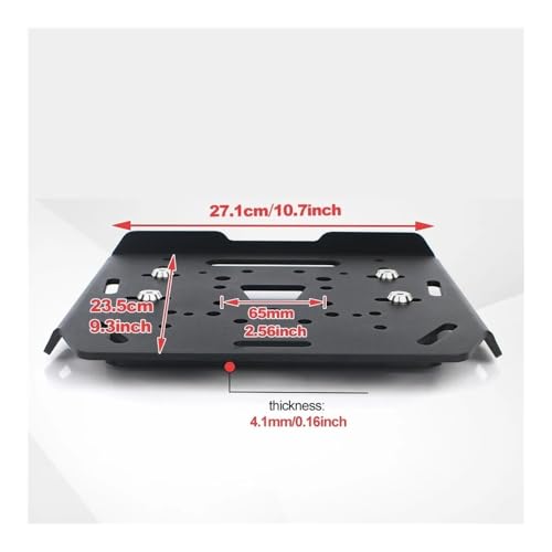 Support de queue VMAX1700 étagère de plaque cadre coffre moto 2009-2020