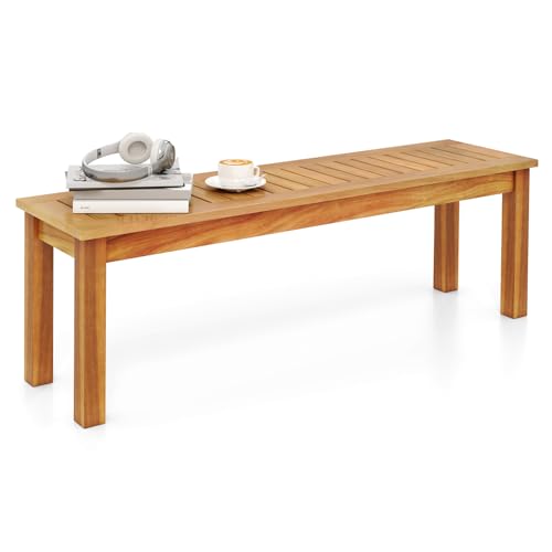rustic benches