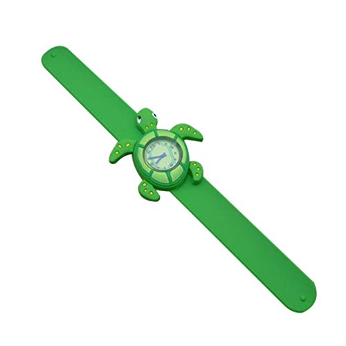UKCOCO Reloj Slap para Niños Dibujo Animal Patrón de Silicona Reloj de Cuarzo Niños Divertido Slap Reloj de Pulsera para Niños Niñas Estudiantes Cover