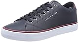 PREMIUM DESIGN: Der elegante Sneaker überzeugt durch sein stilvolles Design und das hochwertige Leder. Das Tommy Hilfiger Branding und das Detail an der Zwischensohle runden den Schuh ab.