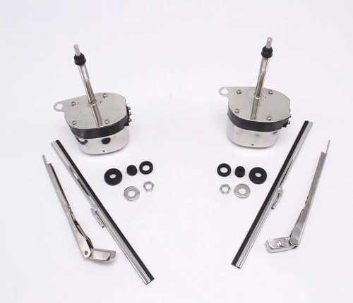 Universal 12V Stainless Wiper Motor Kit