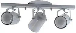 Spot No Trilho Para 03 Lampadas - Ideal para Sala, Cozinha, Quarto (Branco)