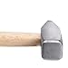 uxcell Engineer Hammer Machinist Hammer 18 Oz Cross Peen Hammer Wood Handle with Forged Steel Head