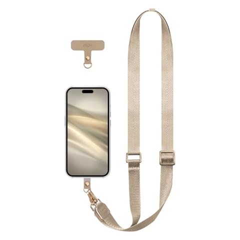 EKAX Adjustable Nylon Crossbody Lanyard for Phones Cover