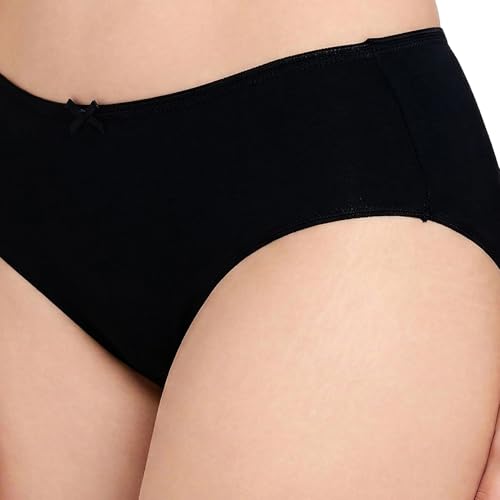 Image of juliet Cotton Hipster Premium Panties Set of 5 Full Coverage Stretchable Fabric