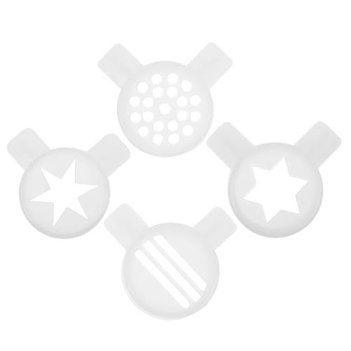 ULTECHNOVO 4Pcs Ice Cream Nozzles Set