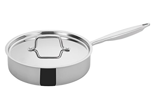 Up To 40% OFF WINCO Tri-Ply Saute Pan, Silver
