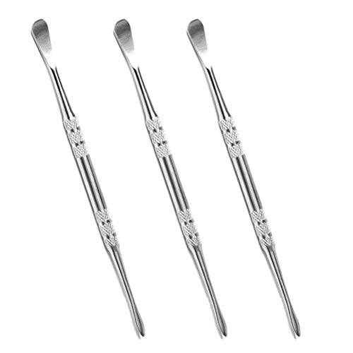 Wax Carving Tool Wax Tool Carving Tool Stainless Steel Sculpting Tool 3Pcs (Silver) #TOP5