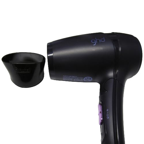 Hair Dryer Concentrator Nozzle Styling Attachment, Compatible with GHD Flight Travel Hair Dryers Only, Black