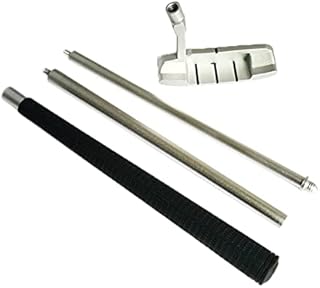 3Section Collapsible Handed Golf Putter Right Hand Push Rod Aluminium Alloy Golf Rod For Outdoor Practicing Props Golf Putter