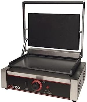 Winco Single Commercial-Grade Sandwich Grill Press