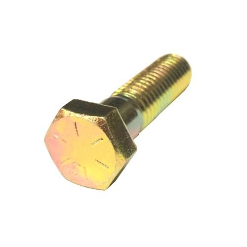 (3) 5/8-11X10 Hex Cap Screws Cap Bolts Grade 8 Zinc Yellow