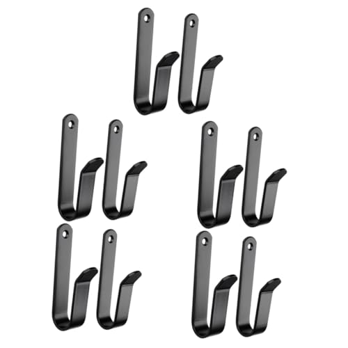 JOINPAYA 5 Sets Skateboard Wall Hooks Durable Wall Mount Hanger for Skateboard and Surfboard Storage Space Saving Design for Home and Garage Decor